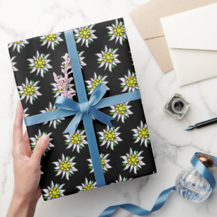 Edelweiss pure wrapping paper
