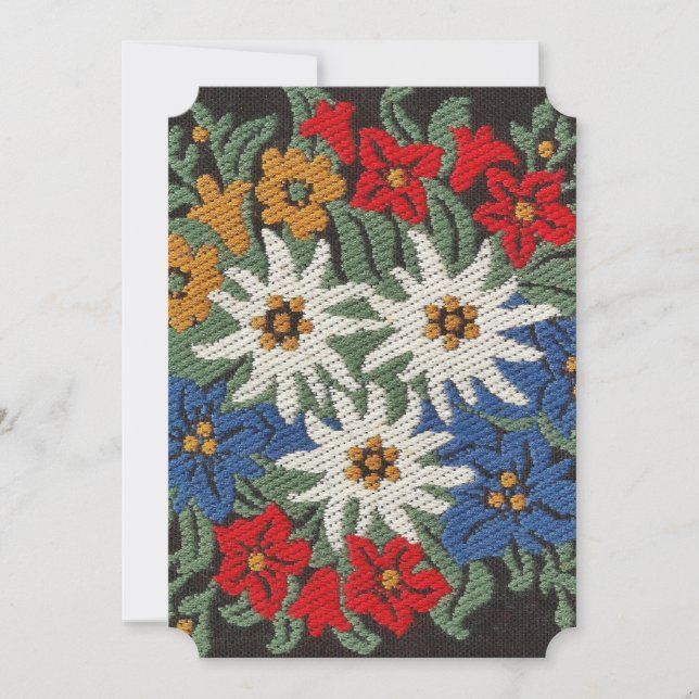 Edelweiss Swiss Alpine Flower (Front)