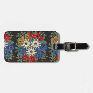 Edelweiss Swiss Alpine Flower Luggage Tag