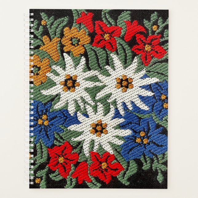 Edelweiss Swiss Alpine Flower Planner (Front)
