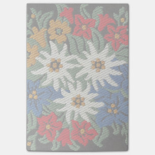 Edelweiss Swiss Alpine Flower Post-it Notes