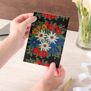 Edelweiss Swiss Alpine Flower  Vellum Invitations