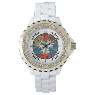 Edelweiss Swiss Alpine Flower Watch