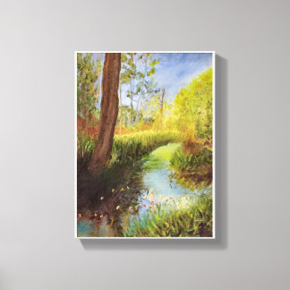 Eden Along the Hudson Canvas Print