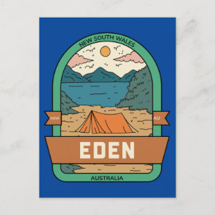 Eden NSW Australia Postcard