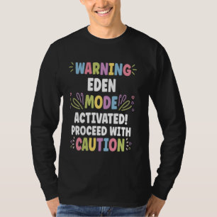 EDEN Personalised Name Funny Cute Custom EDEN Name T-Shirt