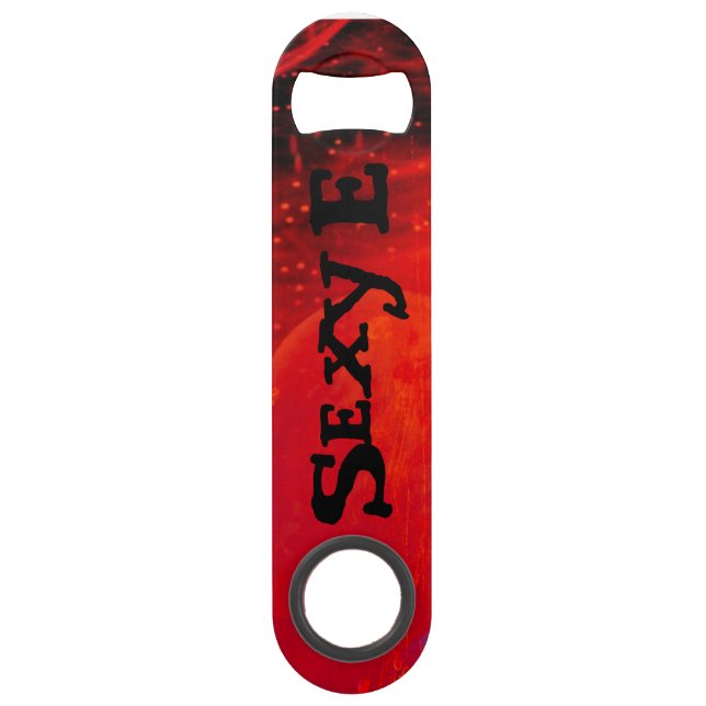 Edens Custom Level name on RED w/ BLACK letters (Front)