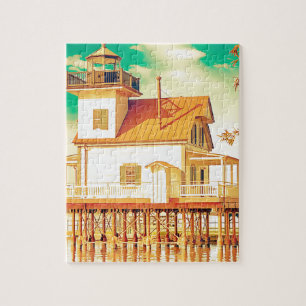 Edenton NC Lighthouse Jigsaw Puzzle