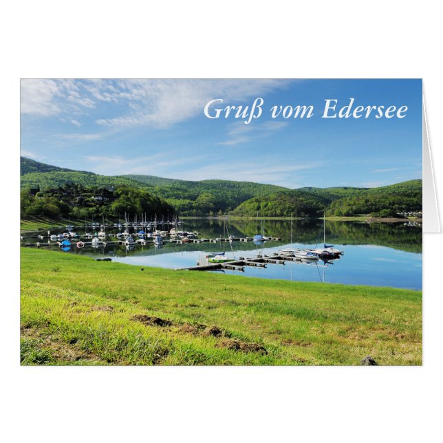 Edersee Bucht bei Scheid (Front Horizontal)