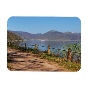 Edersee mit Schloss Waldeck Magnet