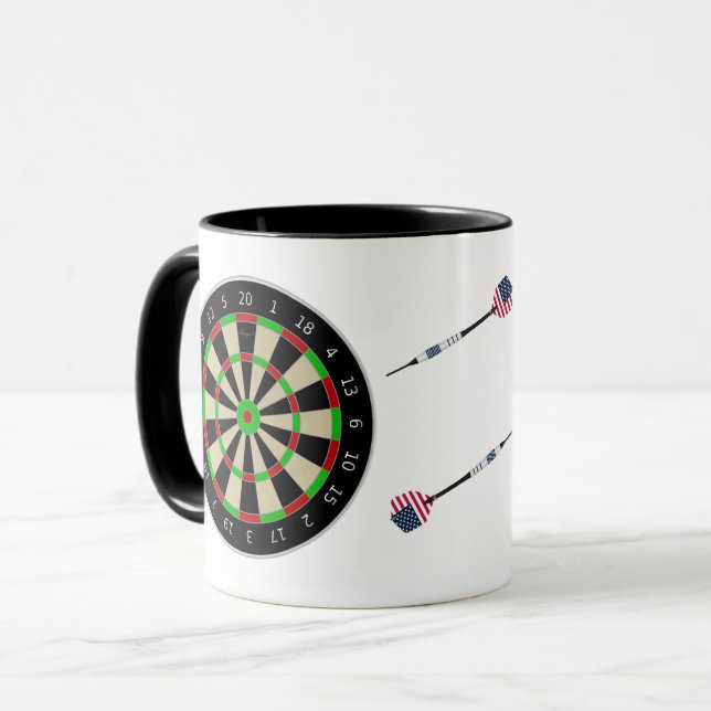 eDesign Darts Mug (Front Left)
