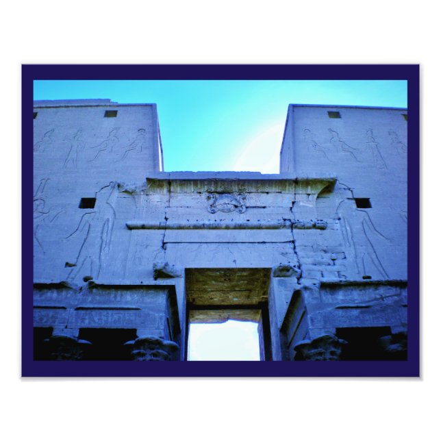 Edfu Temple Photo Print (Front)