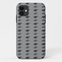 Edgar Allan Crow Repeat Phone Case