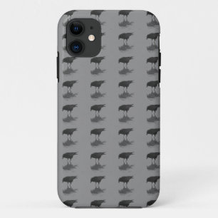 Edgar Allan Crow Repeat Phone Case