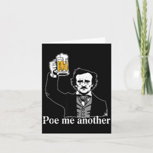 Edgar Allan E Me Another Raven Nevermore Gothic Gi Card