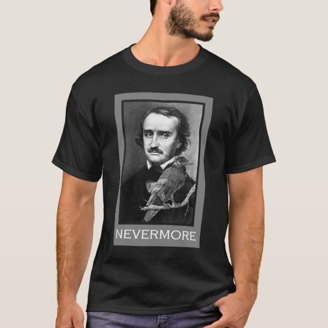 Edgar Allan Poe 2 T-Shirt (Front)
