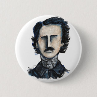 edgar allan poe 6 cm round badge