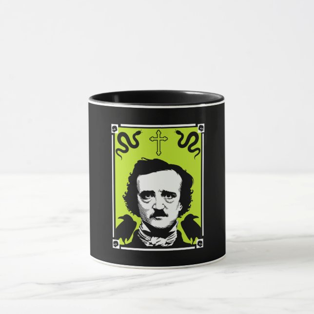 Edgar Allan Poe Anniversary January 19  Mug (Center)