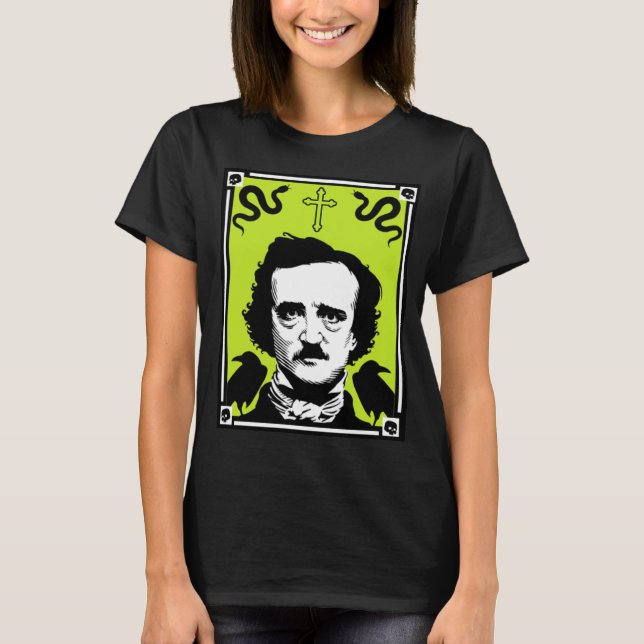 Edgar Allan Poe Anniversary January 19  T-Shirt (Front)