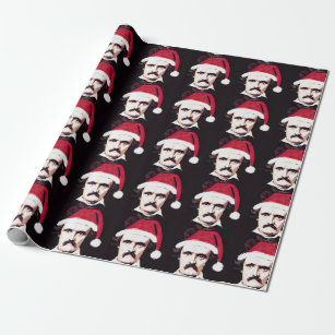 Edgar Allan Poe Christmas Wrapping Paper