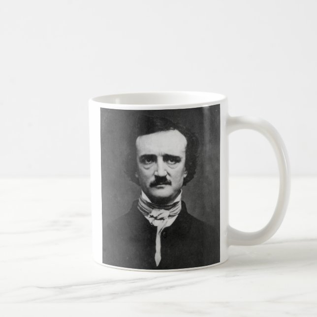 Edgar Allan Poe Coffe Mug (Right)