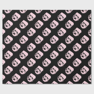 Edgar Allan Poe Face Wrapping Paper