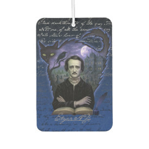 Edgar Allan Poe Gothic Car Air Freshener