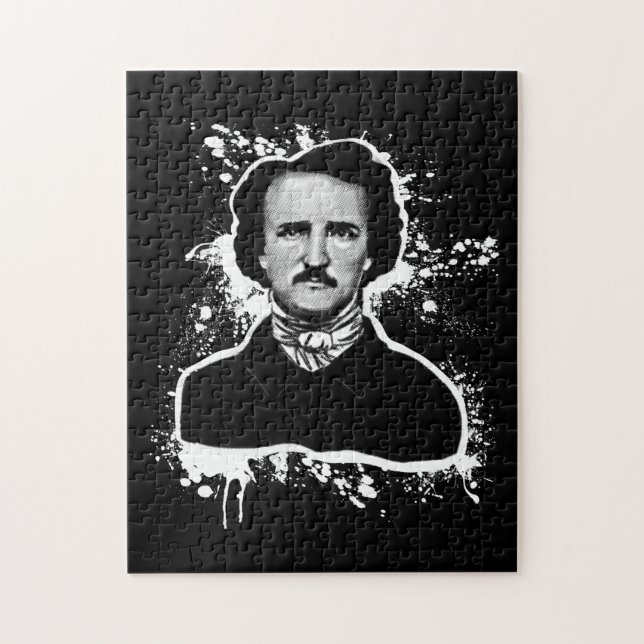 Edgar Allan Poe Illustration Jigsaw Puzzle (Vertical)