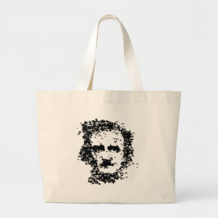 Edgar Allan Poe Large Tote Bag