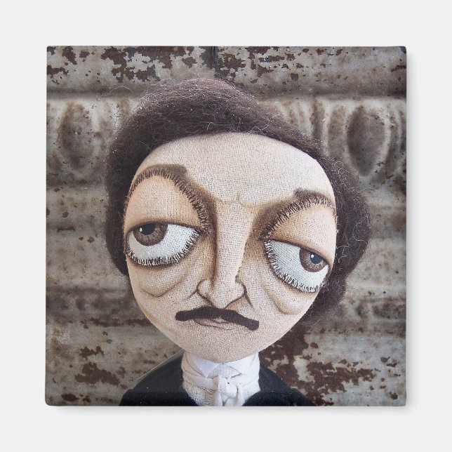 Edgar Allan Poe Magnet (Front)