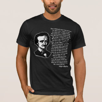 Edgar Allan Poe Poem ALONE T-Shirt