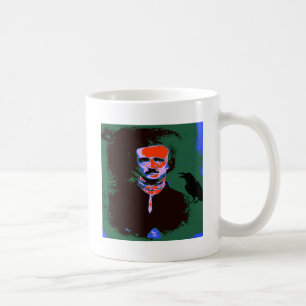 Edgar Allan Poe Pop Art Coffee Mug