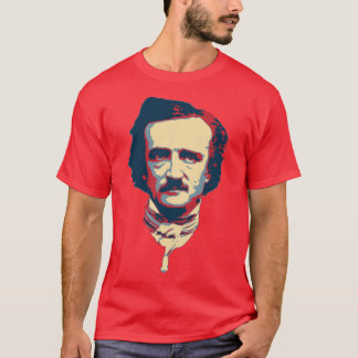 Edgar Allan Poe Pop Art  T-Shirt