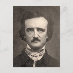 Edgar Allan Poe Postcard