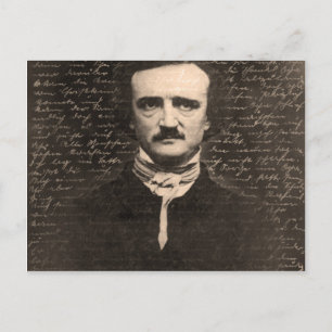 Edgar Allan Poe Postcard