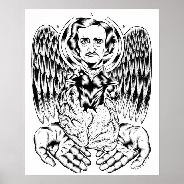 Edgar Allan Poe Poster (Front)