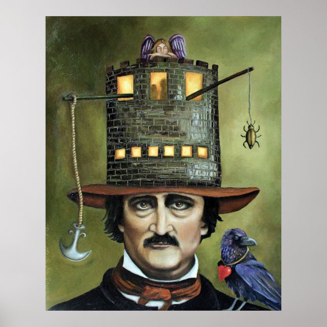 Edgar Allan Poe Poster (Front)