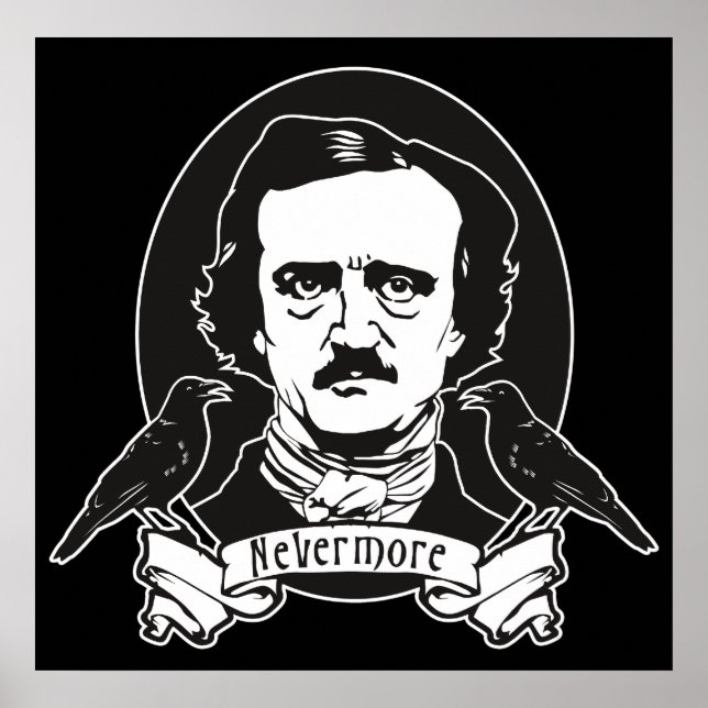 Edgar Allan Poe Print (Front)