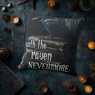 Edgar Allan Poe Quote Cushion