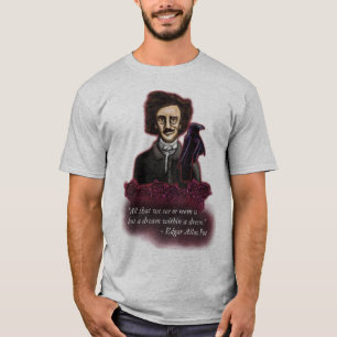 Edgar Allan Poe Shirt, Dark Academia Shirt