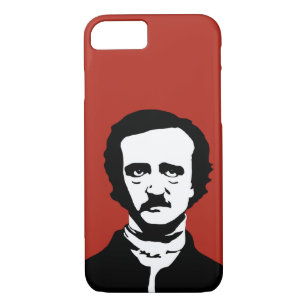 Edgar Allan Poe Silhouette Case-Mate iPhone Case