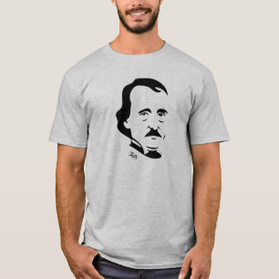 Edgar Allan Poe T-Shirt (Light Grey)