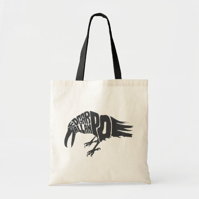 Edgar Allan Poe - The Raven Tote Bag (Front)