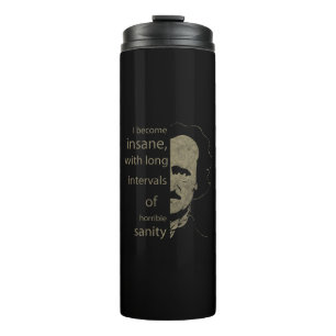 Edgar Allan Poe Thermal Tumbler