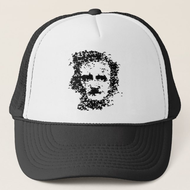 Edgar Allan Poe Trucker Hat (Front)