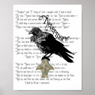 Edgar Allan Poe's The Raven Poster