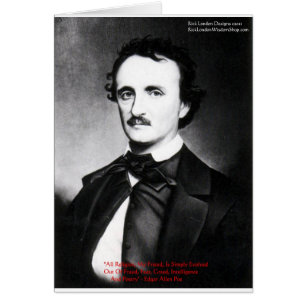 Edgar Allen Poe "Bouts Of Sanity" Quote Gifts Tees