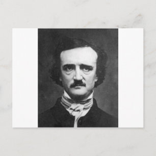 edgar allen poe postcard
