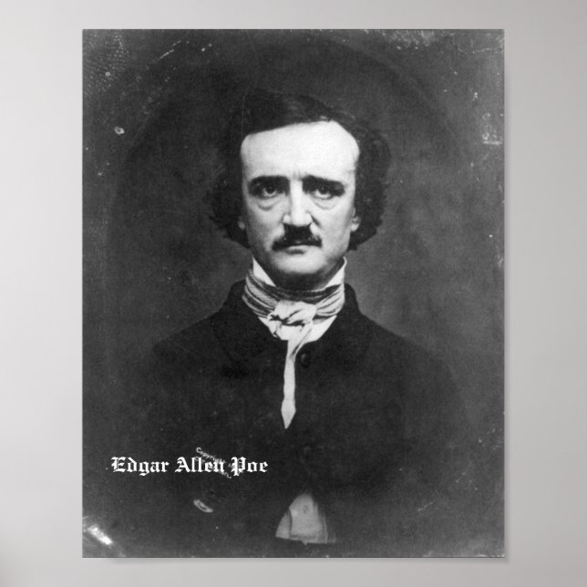 Edgar Allen Poe Poster 10 x 7.5 (Front)