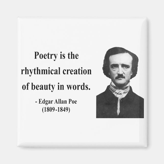 Edgar Allen Poe Quote 5b Magnet (Front)